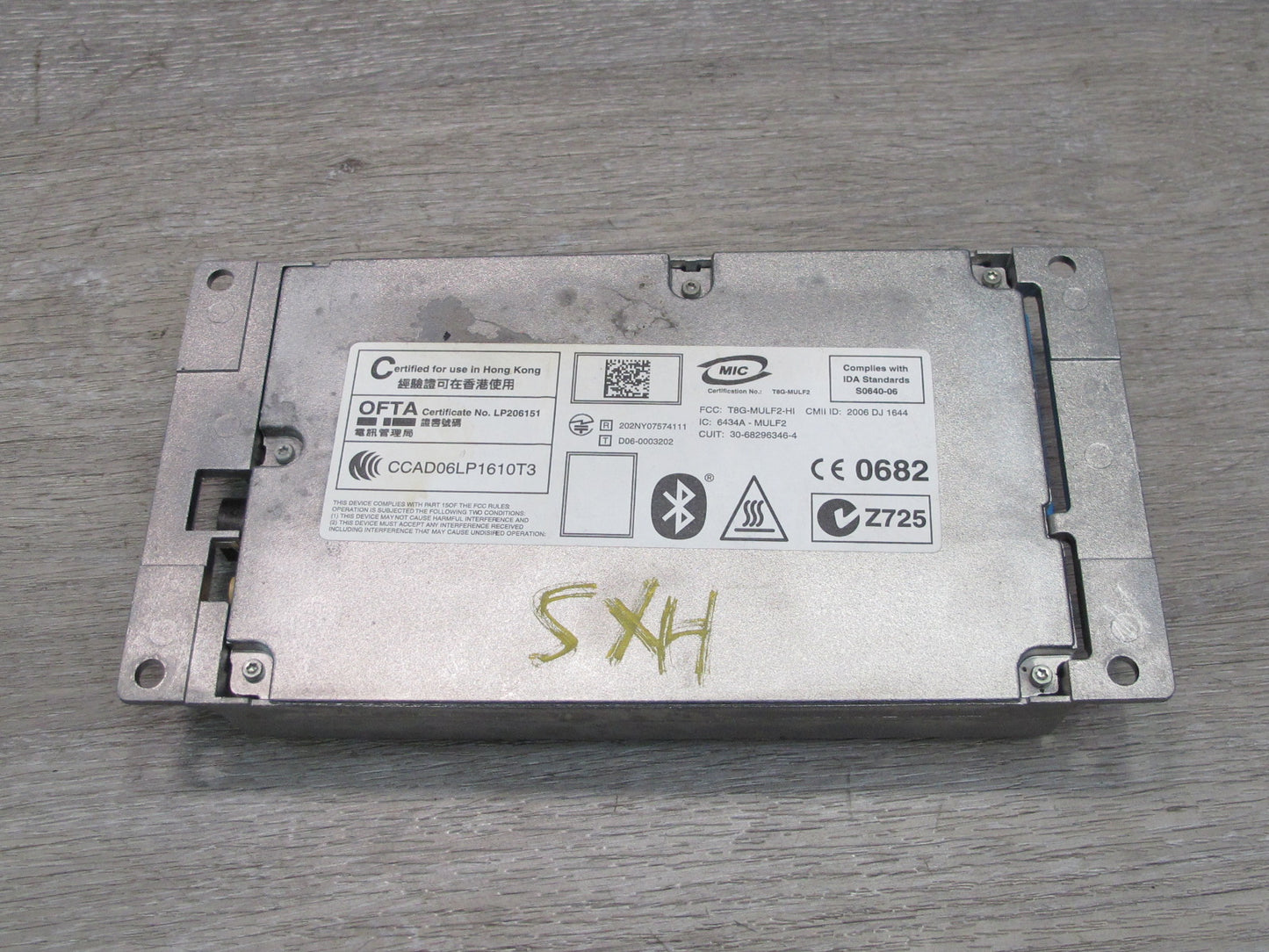 2008-2014 BMW E71 E72 X6 MULF2 High Bluetooth Interface Control Module 9224674