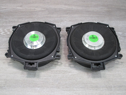 2010-2014 BMW E71 E72 X6 Individual Audio Subwoofer Speaker Set of 2