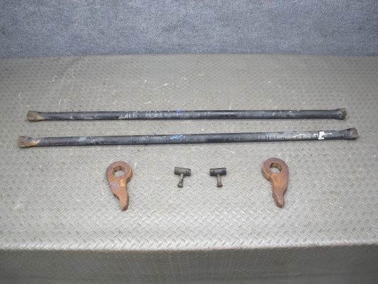 2003-2009 Hummer H2 Front Right & Left Side Torsion Bar Strut Brace W/ Mount Set