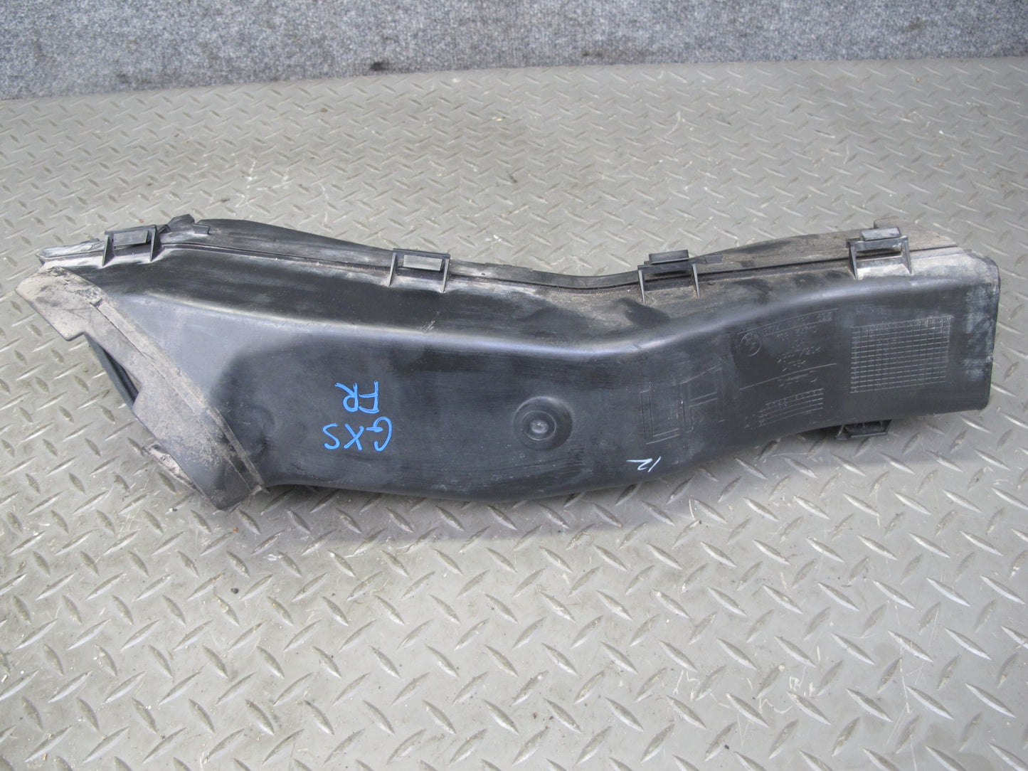 2008-2014 BMW E71 X6 Front Left & Right Brake Air Duct Channel Set of 2