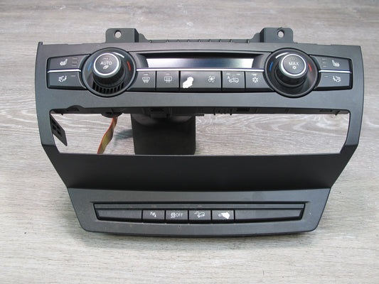 2008-2014 BMW E71 E72 X6 Front A/C Heater Climate Control PDC Switch Panel