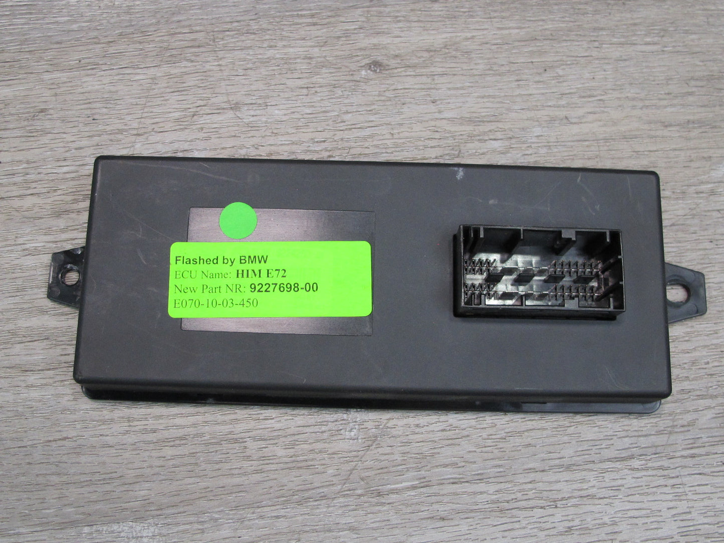 2010-2011 BMW E72 X6 Hybrid Interface Control Module 9227698