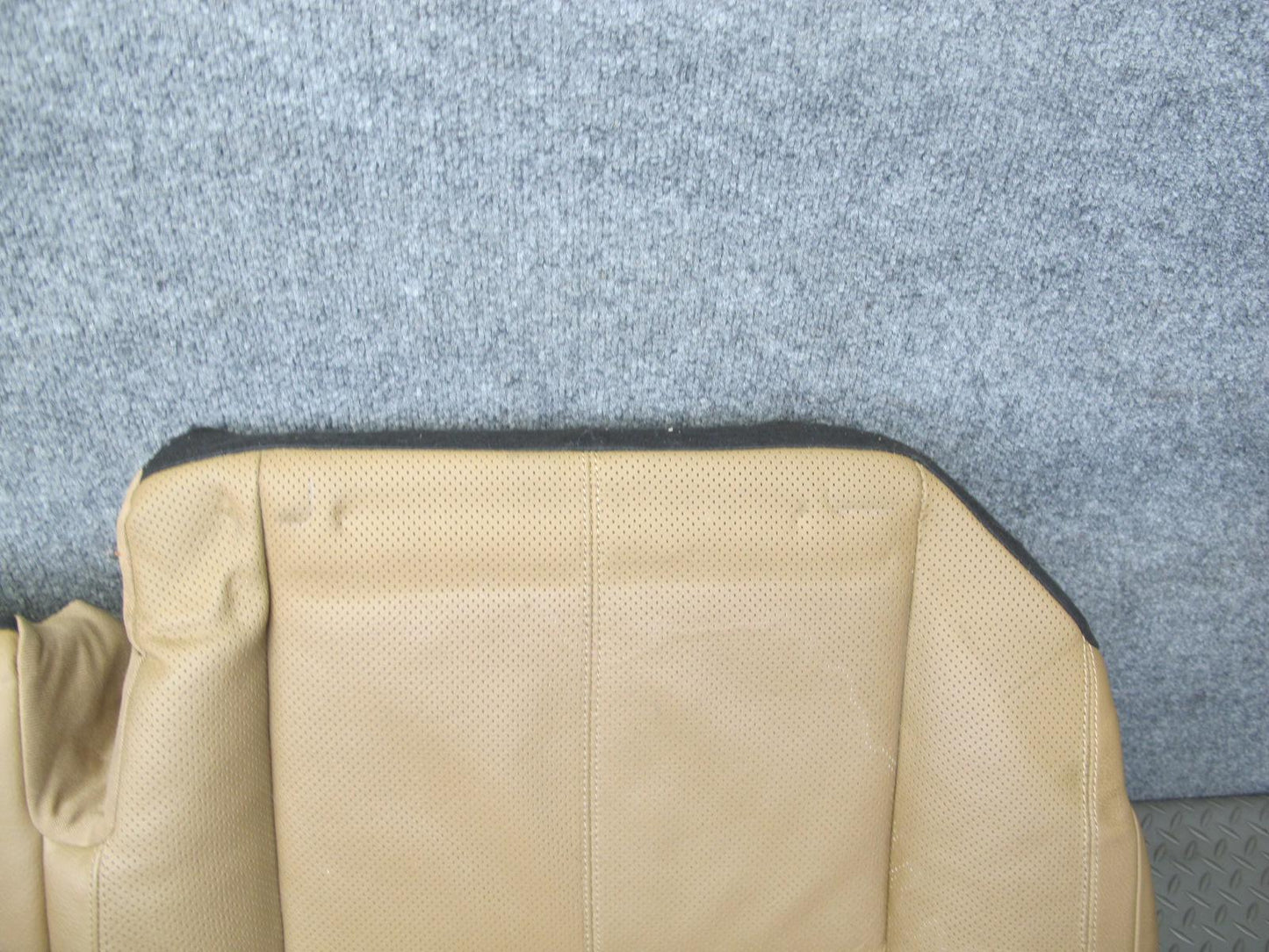 07-09 Mercedes W221 S-class Rear Leather Seat Lower Cushion Brown OEM