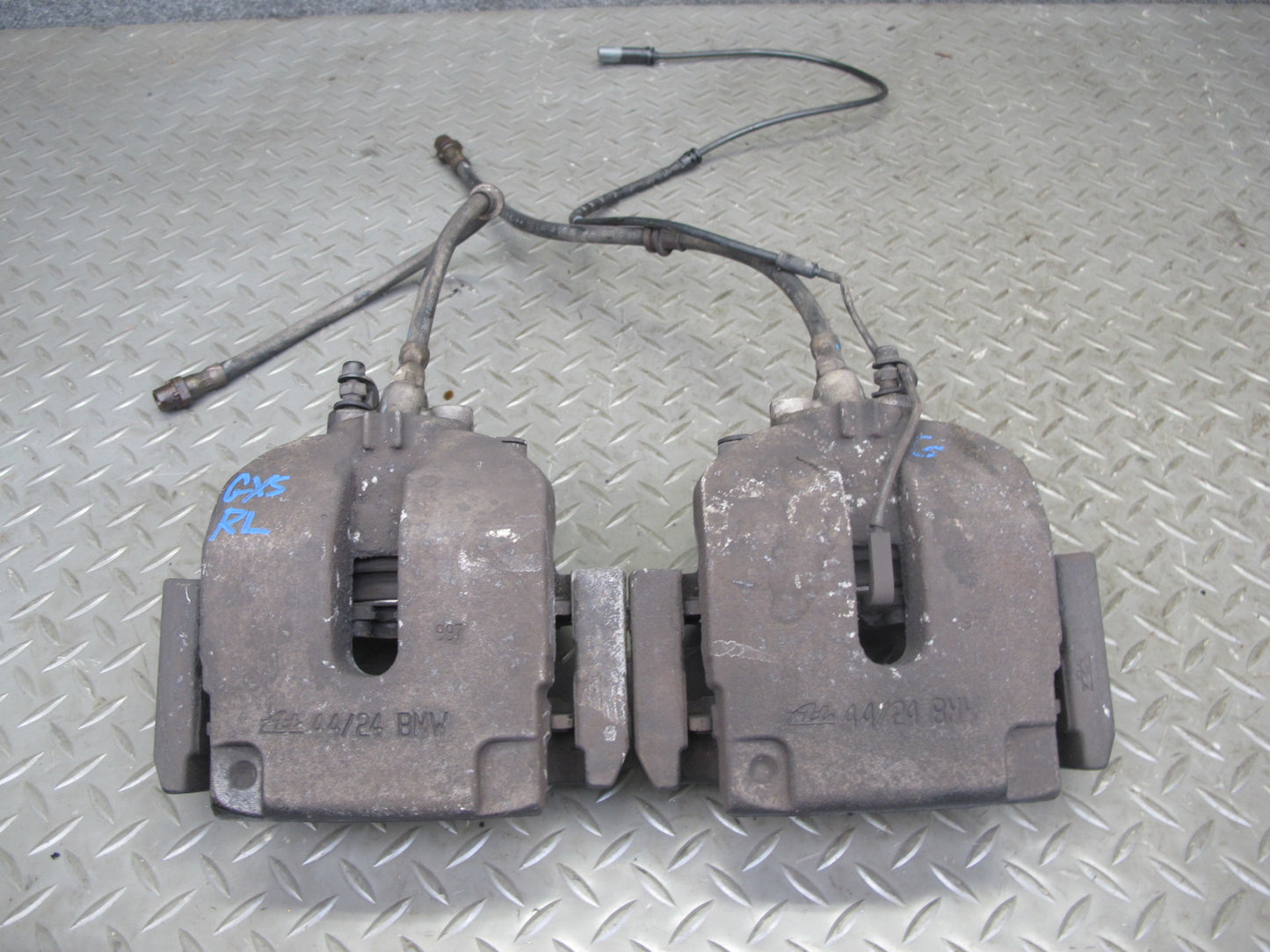 2008-2014 BMW E71 E72 X6 AWD Rear Left & Right Brake Caliper Set of 2