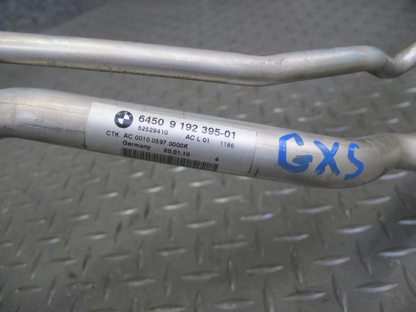 2010-2011 BMW E72 X6 Hybrid A/C Air Condition Hose Pipe Line Set