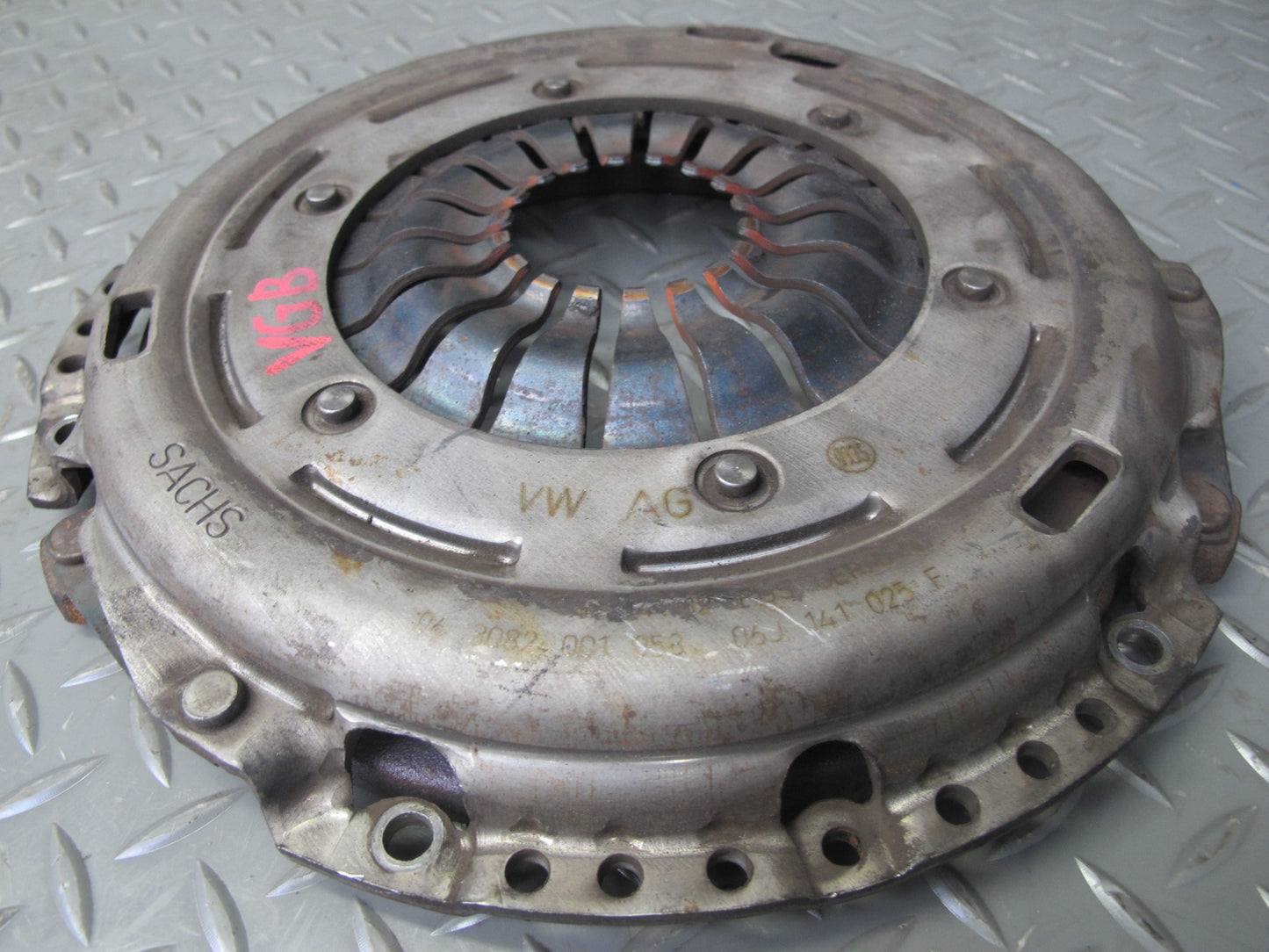12-13 VW Golf R MK6 AWD M/T Manual Flywheel Clutch Pressure Plate Bolt Set OEM