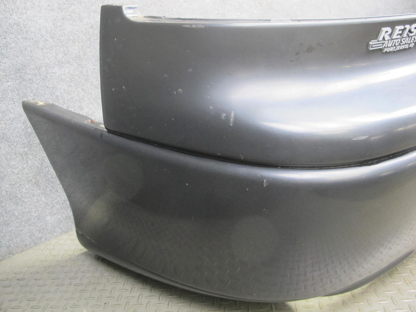 91-93 Mitsubishi 3000GT VR4 Turbo Rear Bumper Cover Sable Black OEM