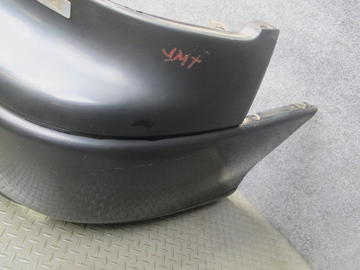 91-93 Mitsubishi 3000GT VR4 Turbo Rear Bumper Cover Sable Black OEM