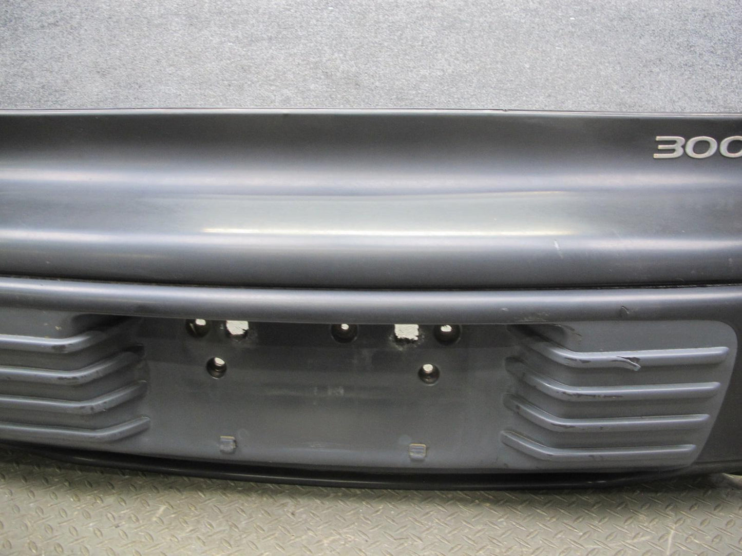 91-93 Mitsubishi 3000GT VR4 Turbo Rear Bumper Cover Sable Black OEM