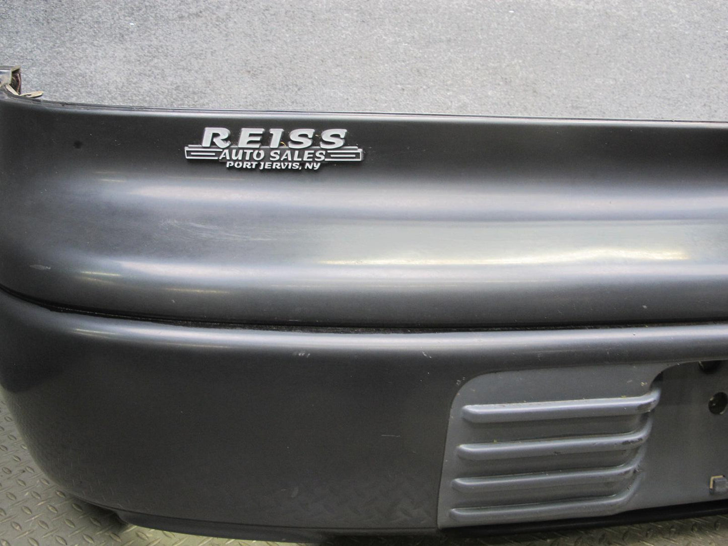 91-93 Mitsubishi 3000GT VR4 Turbo Rear Bumper Cover Sable Black OEM