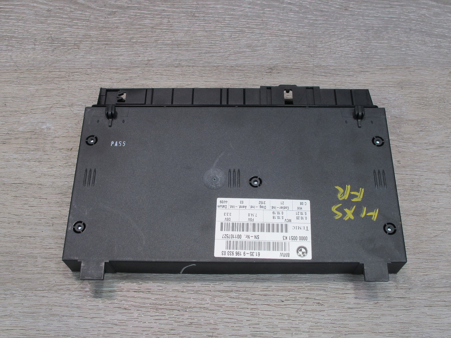 2008-2014 BMW E71 E72 X6 Front Left or Right Seat Control Module 9196933