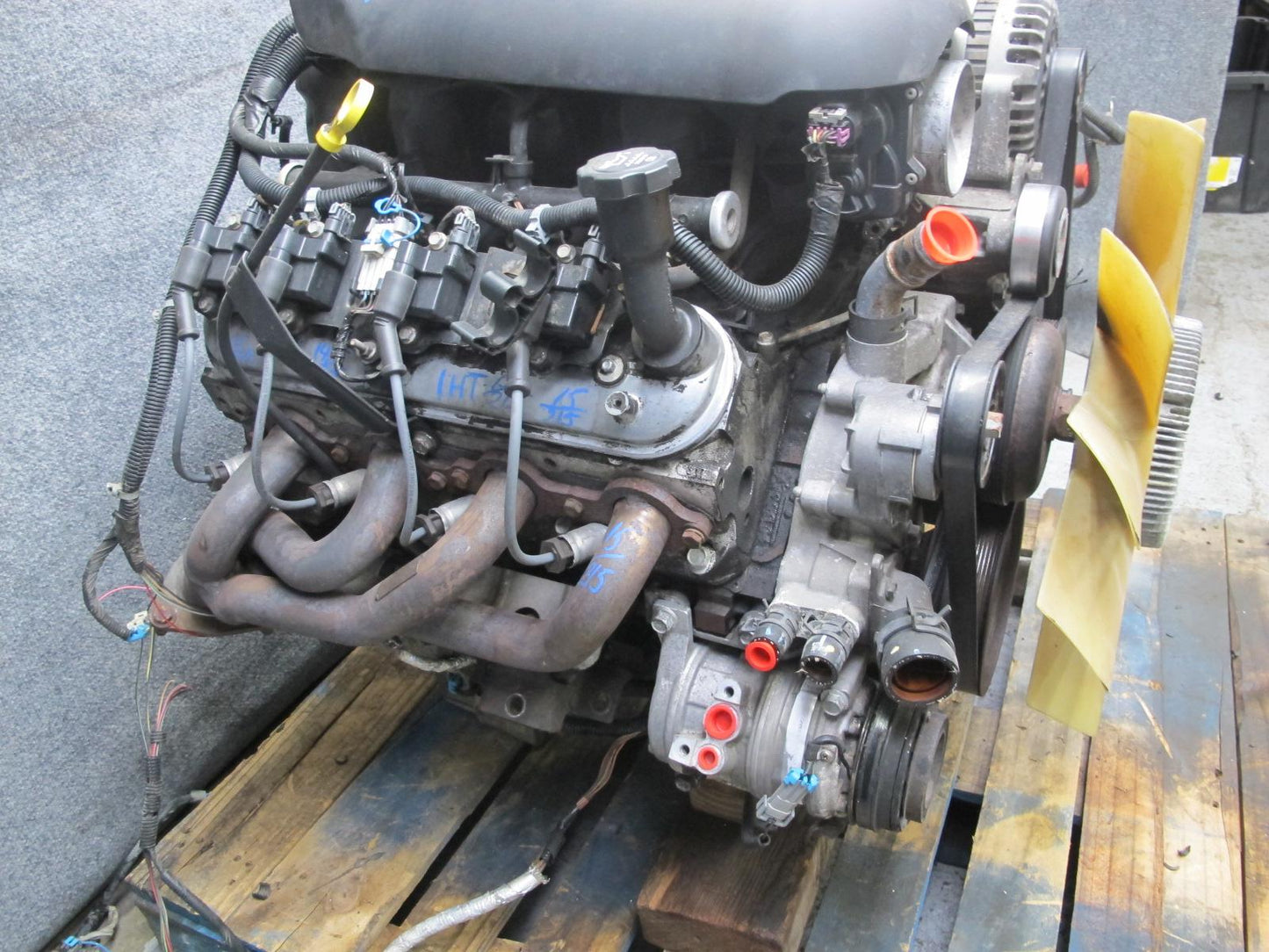2003-2007 Hummer H2 6.0L V8 LQ4 Complete Engine Motor VIN U 8TH Digit 181k Miles