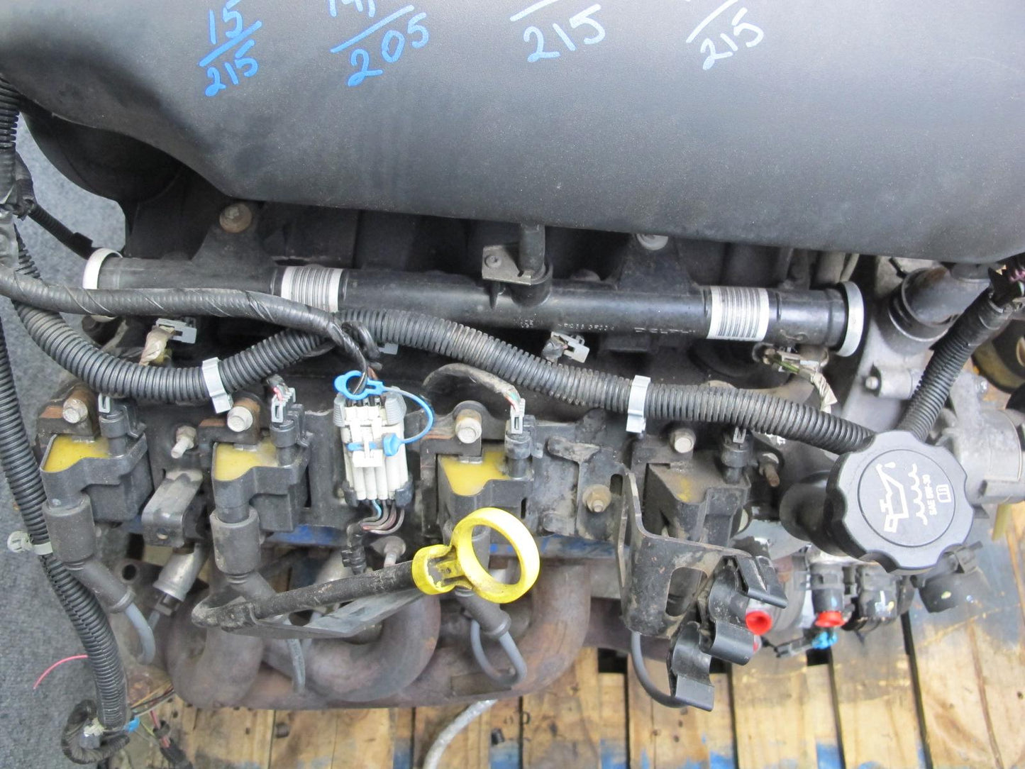 2003-2007 Hummer H2 6.0L V8 LQ4 Complete Engine Motor VIN U 8TH Digit 181k Miles