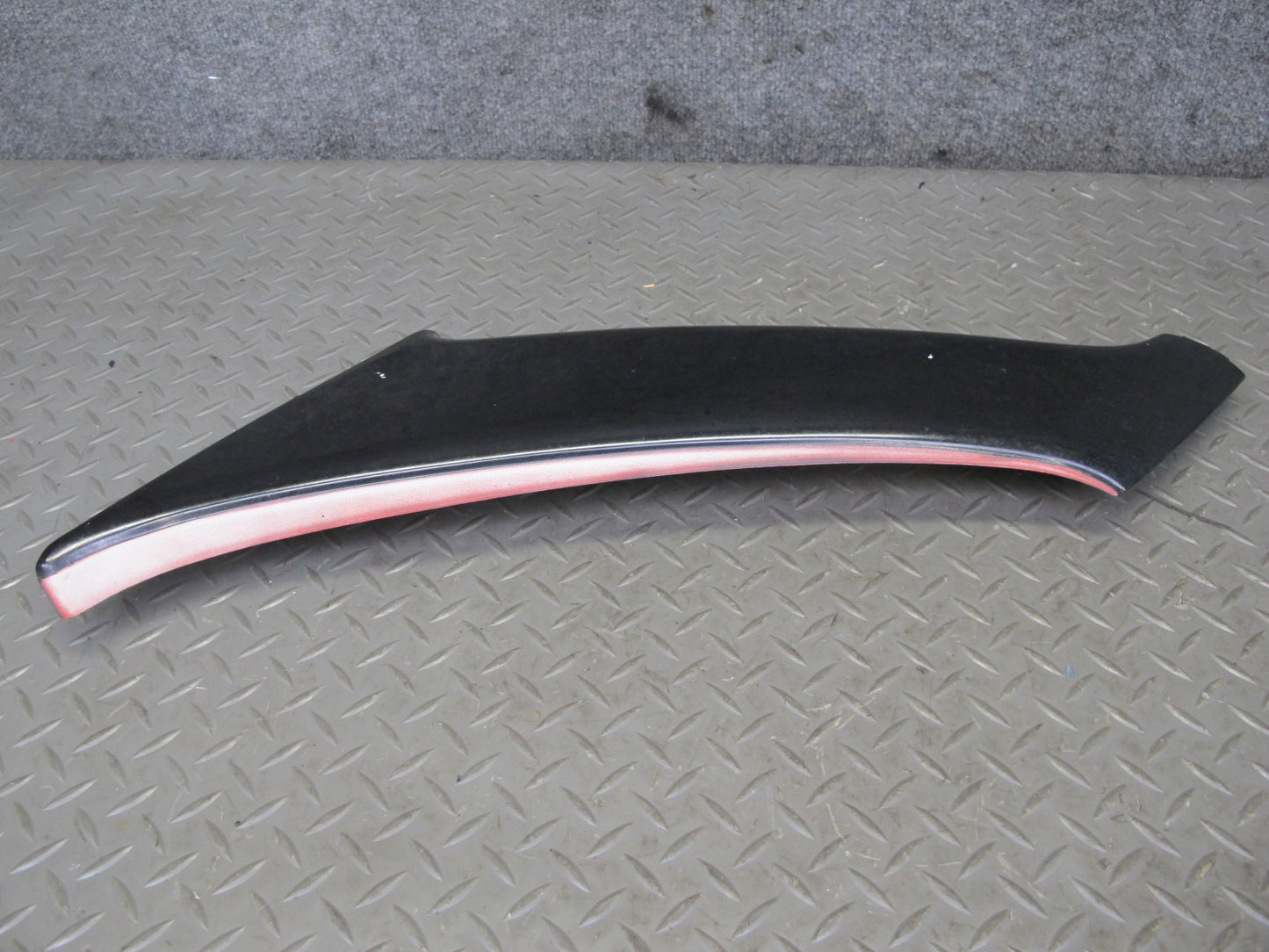 91-98 Mitsubishi 3000GT Set of 2 Center B Pillar Trim Molding Cover Black OEM