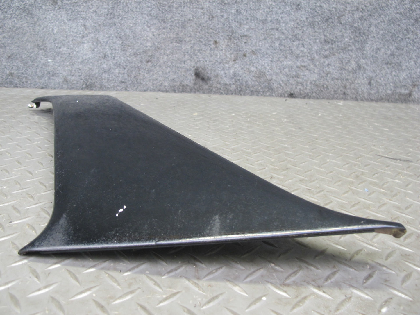 91-98 Mitsubishi 3000GT Set of 2 Center B Pillar Trim Molding Cover Black OEM