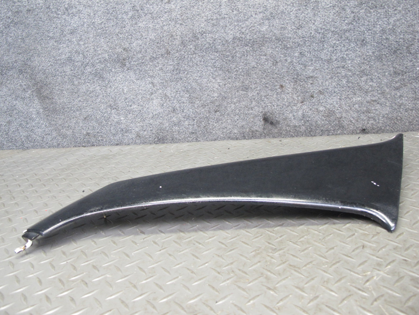 91-98 Mitsubishi 3000GT Set of 2 Center B Pillar Trim Molding Cover Black OEM