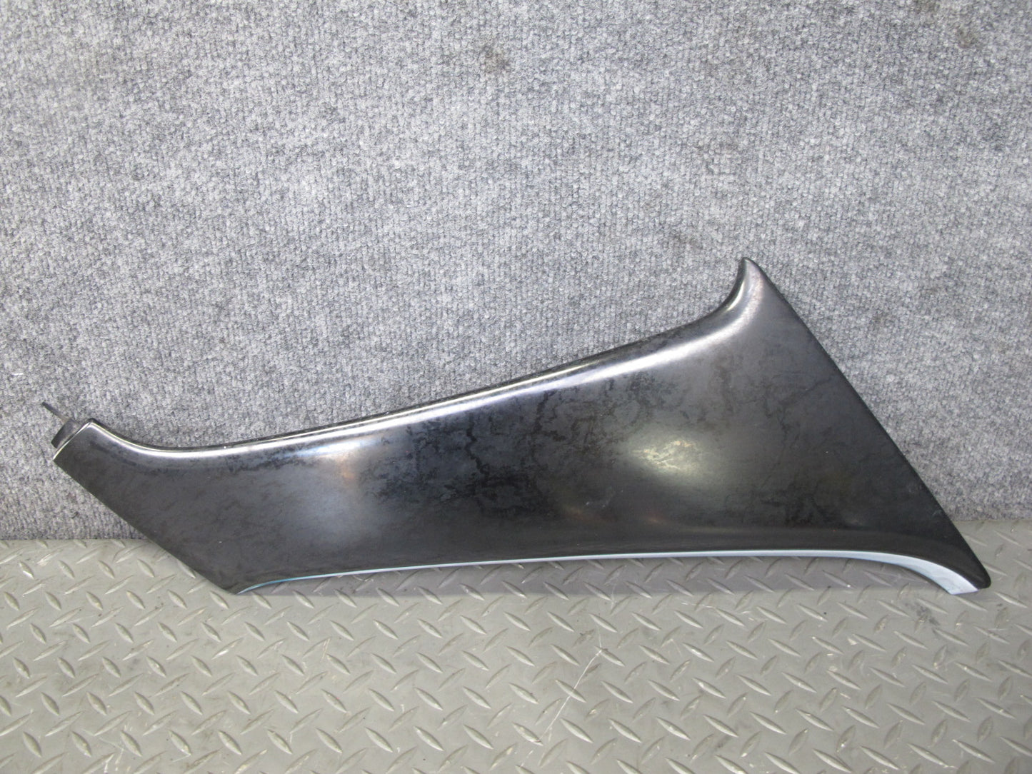 91-98 Mitsubishi 3000GT Set of 2 Center B Pillar Trim Molding Cover Black OEM