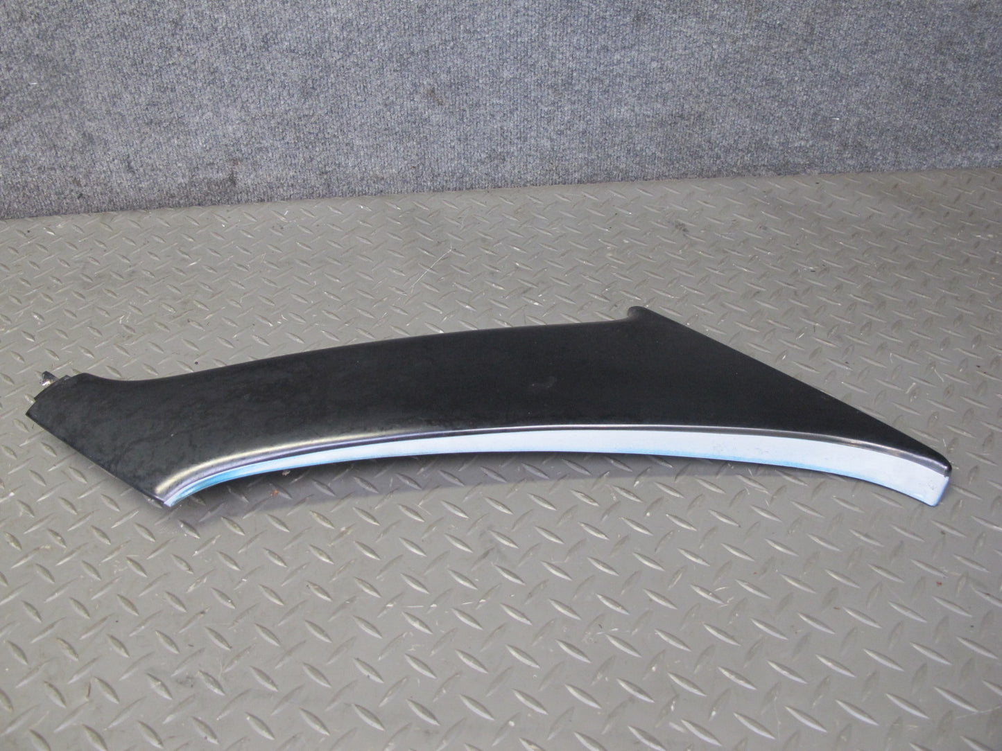 91-98 Mitsubishi 3000GT Set of 2 Center B Pillar Trim Molding Cover Black OEM