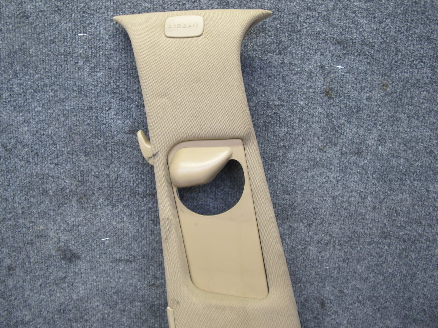 07-13 Mercedes W221 S-class Set of 2 Left & Right B Pillar Trim Cover Beige OEM