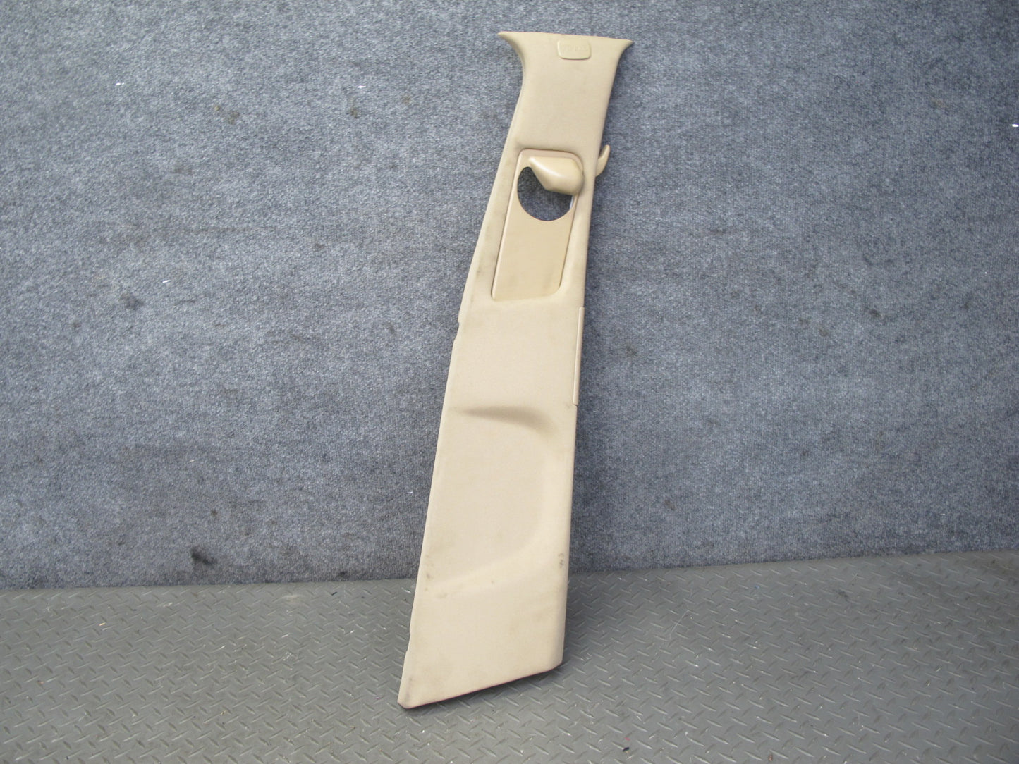 07-13 Mercedes W221 S-class Set of 2 Left & Right B Pillar Trim Cover Beige OEM
