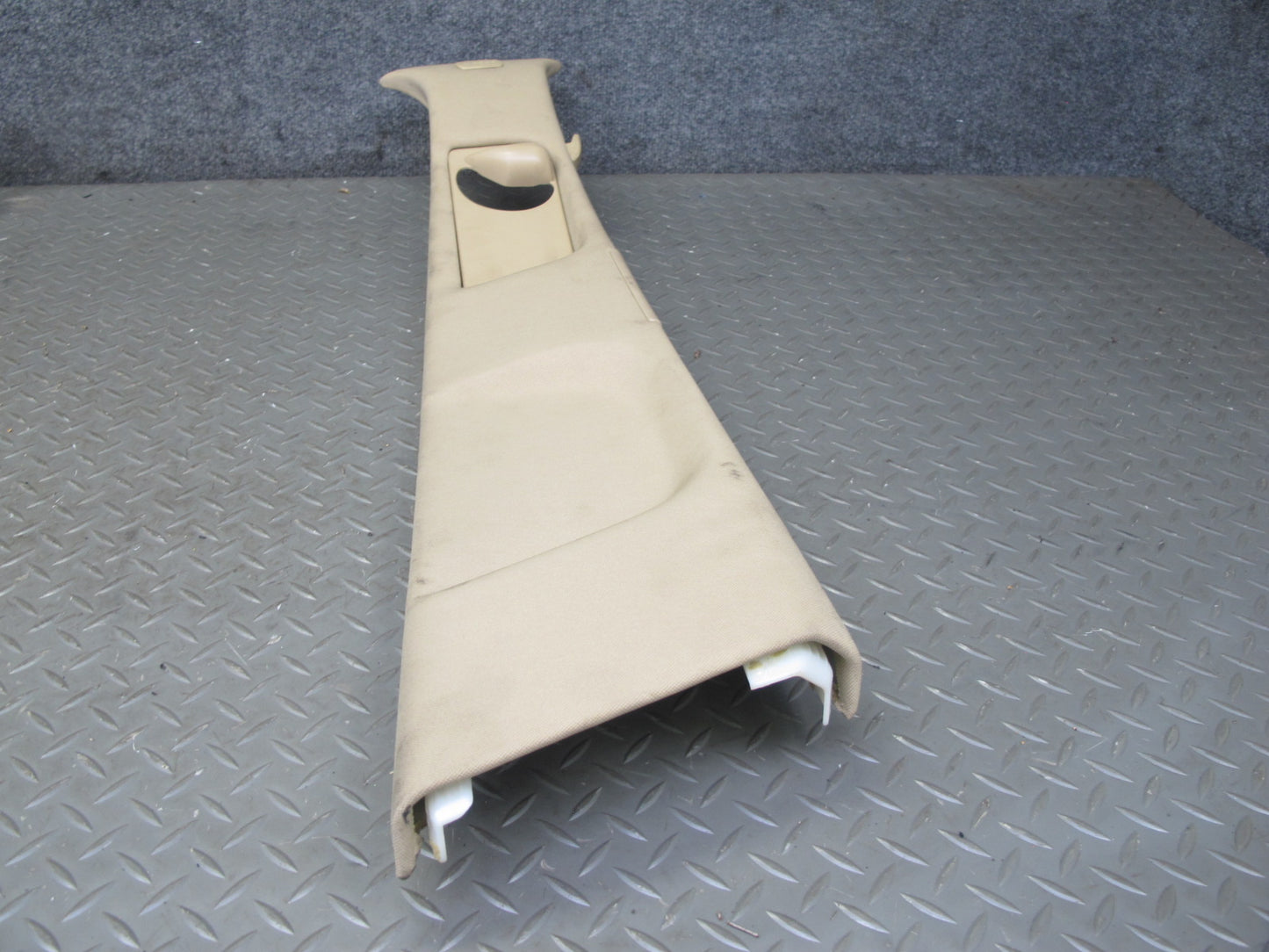 07-13 Mercedes W221 S-class Set of 2 Left & Right B Pillar Trim Cover Beige OEM