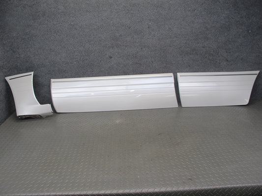 03-07 Lexus LX470 Left Front & Rear Door Fender Lower Trim Molding Set of 3