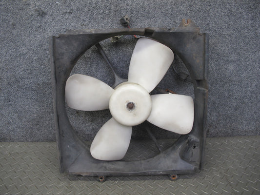 91-93 Mitsubishi 3000GT VR4 M/T Engine 4-BLADE Cooling Fan Motor Shroud OEM