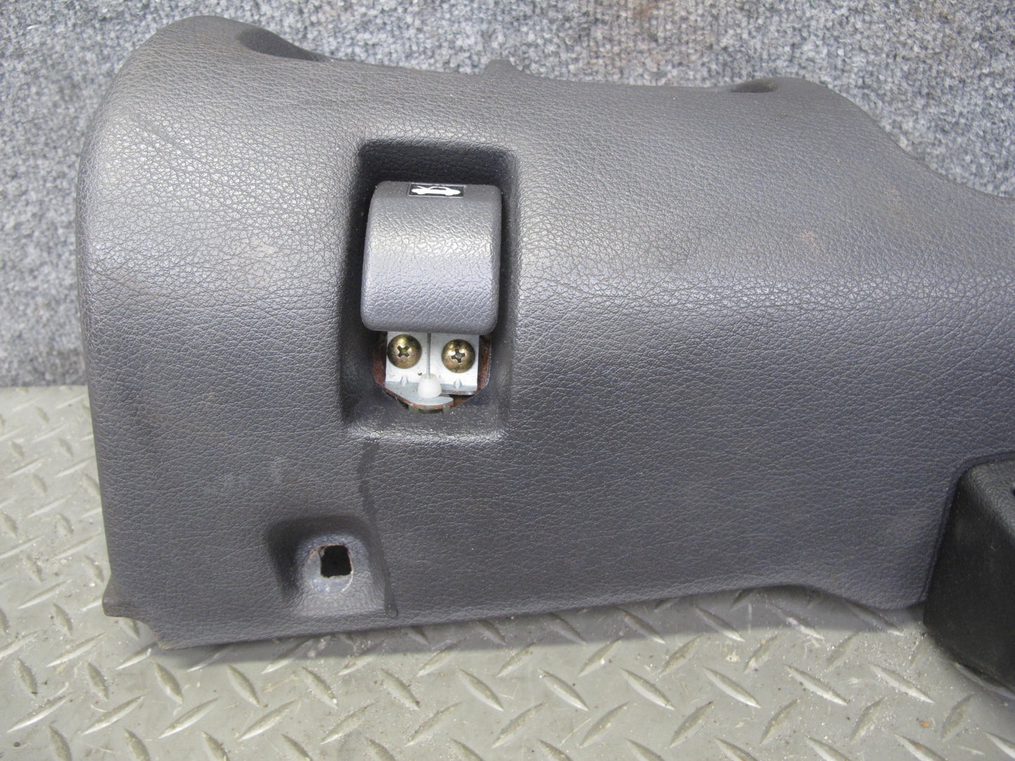 91-95 Mitsubishi 3000GT Dash Left Lower Knee Trim Cover Panel w Air Vent OEM