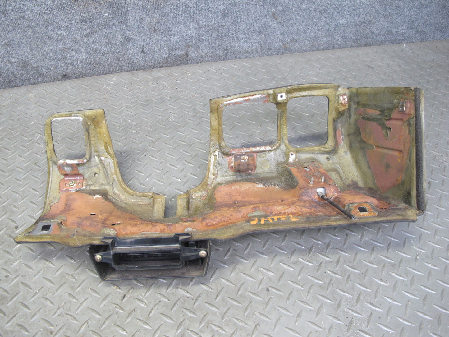 91-95 Mitsubishi 3000GT Dash Left Lower Knee Trim Cover Panel w Air Vent OEM