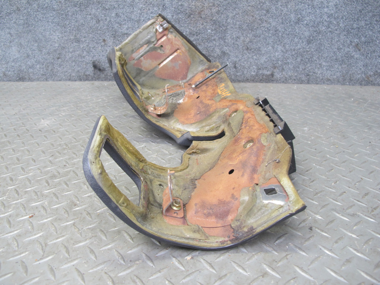 91-95 Mitsubishi 3000GT Dash Left Lower Knee Trim Cover Panel w Air Vent OEM