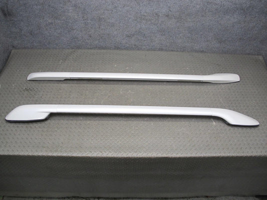 2003-2007 Lexus J100 LX470 Upper Roof Luggage Rack Bar Rail END Shell Set of 2