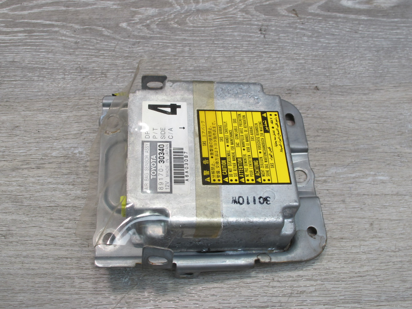 01-05 LEXUS GS300 GS430 SRS AIRBAG CONTROL MODULE UNIT 89170-30340 OEM