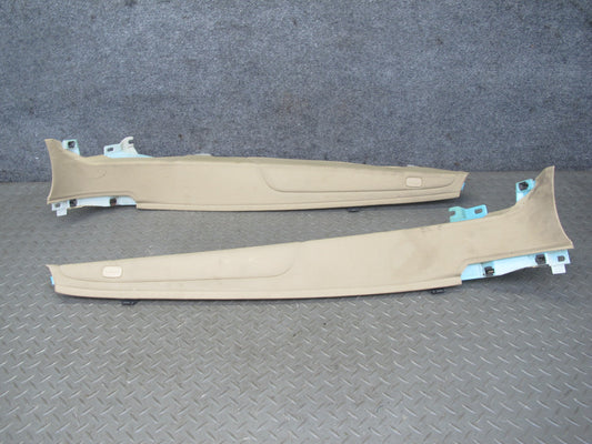 07-13 Mercedes W221 S-class Rear Left & Right Lower C Pillar Trim Cover Set OEM