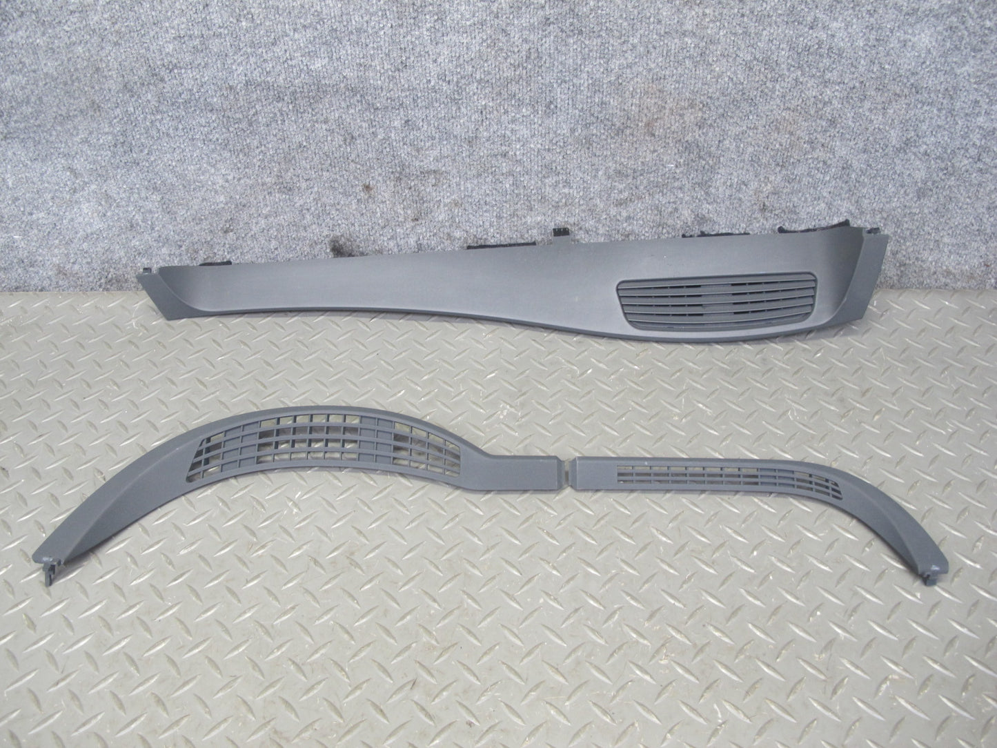 07-13 Mercedes W221 S-class Set of 3 Dashboard Air Vent Trim Cover Panel OEM