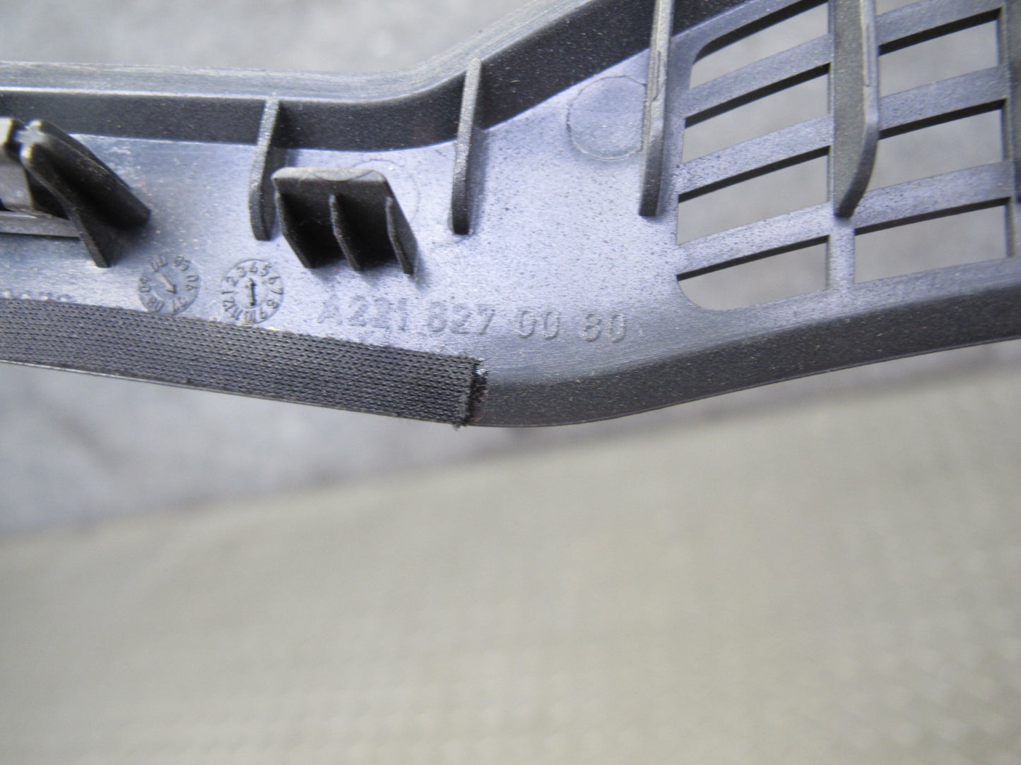 07-13 Mercedes W221 S-class Set of 3 Dashboard Air Vent Trim Cover Panel OEM