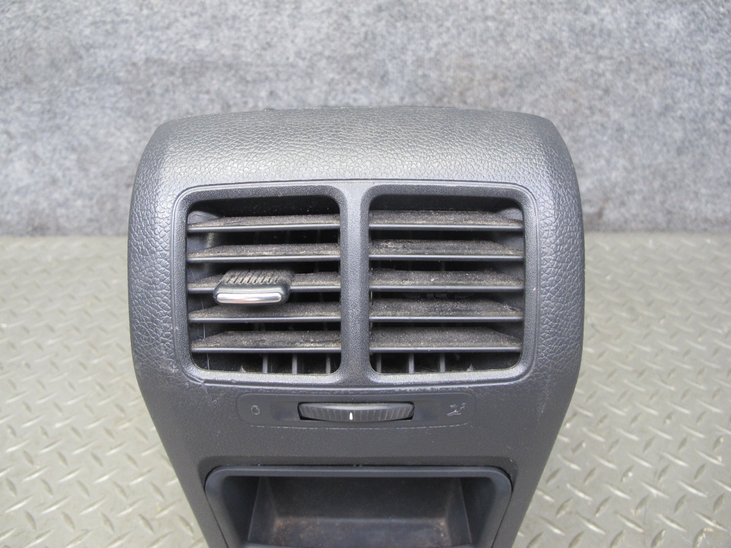 12-13 VW Golf R MK6 Center Console Armrest Base w Rear Air Vent Trim OEM