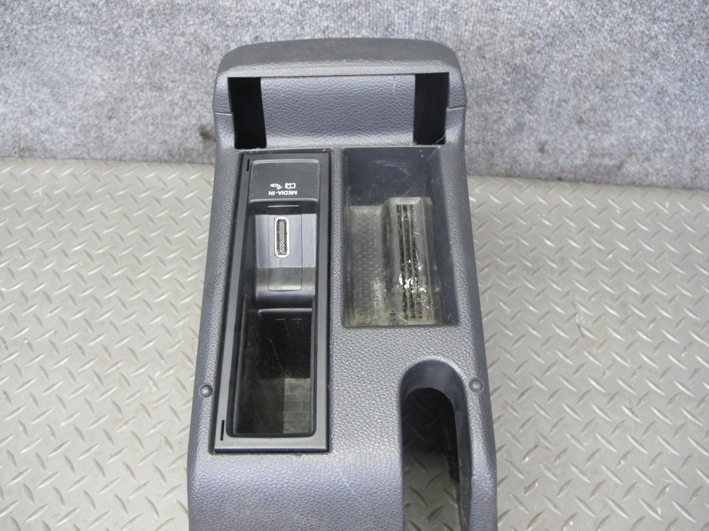 12-13 VW Golf R MK6 Center Console Armrest Base w Rear Air Vent Trim OEM