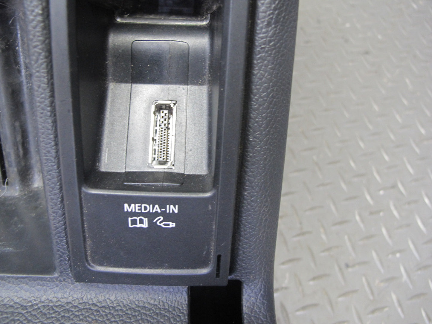 12-13 VW Golf R MK6 Center Console Armrest Base w Rear Air Vent Trim OEM