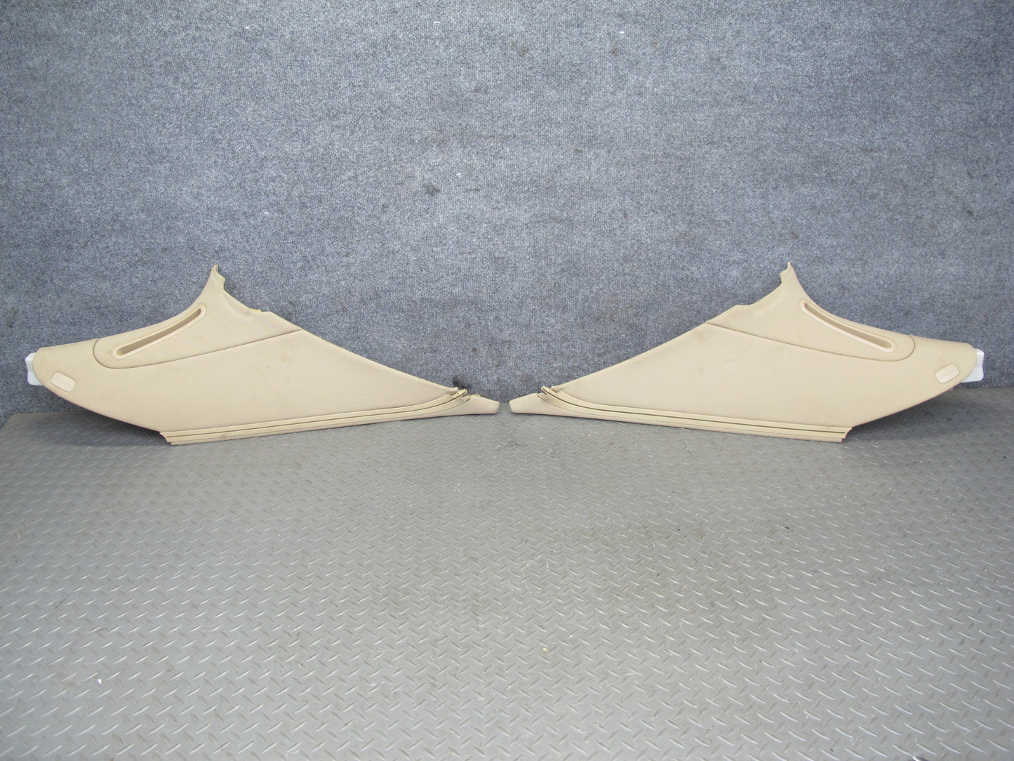 07-13 Mercedes W221 S-class Rear Left & Right C Pillar Trim Cover Panel Set OEM