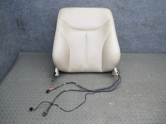 94-99 Mercedes W140 Front Right Seat Upper Backrest Leather Cushon OEM