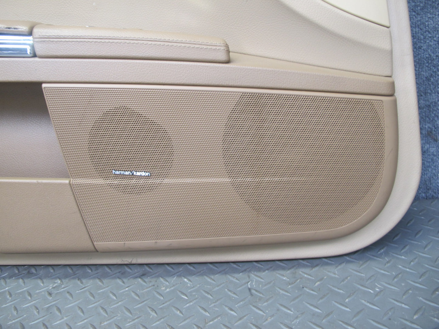 07-09 Mercedes W221 S-class Front Door Interior Trim Cover Panel Set Brown OEM