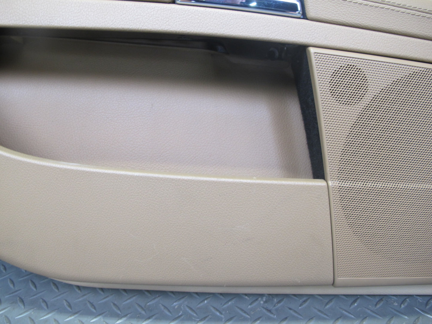 07-09 Mercedes W221 S-class Rear Door Interior Trim Cover Panel Set Brown OEM