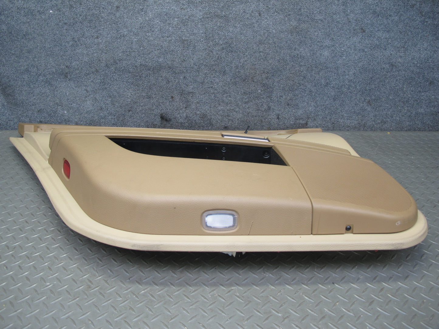 07-09 Mercedes W221 S-class Rear Door Interior Trim Cover Panel Set Brown OEM