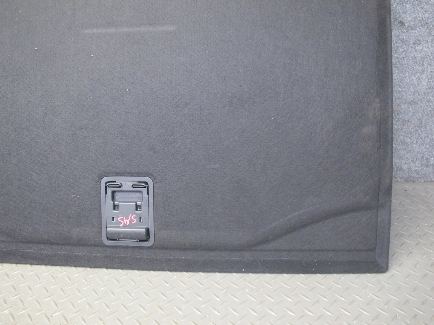 07-13 Mercedes W221 S-class Rear Trunk Floor Lining Trim Carpet Cover OEM