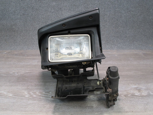 91-93 Mitsubishi 3000GT Front Right POP UP Headlight Lamp w Motor Black OEM