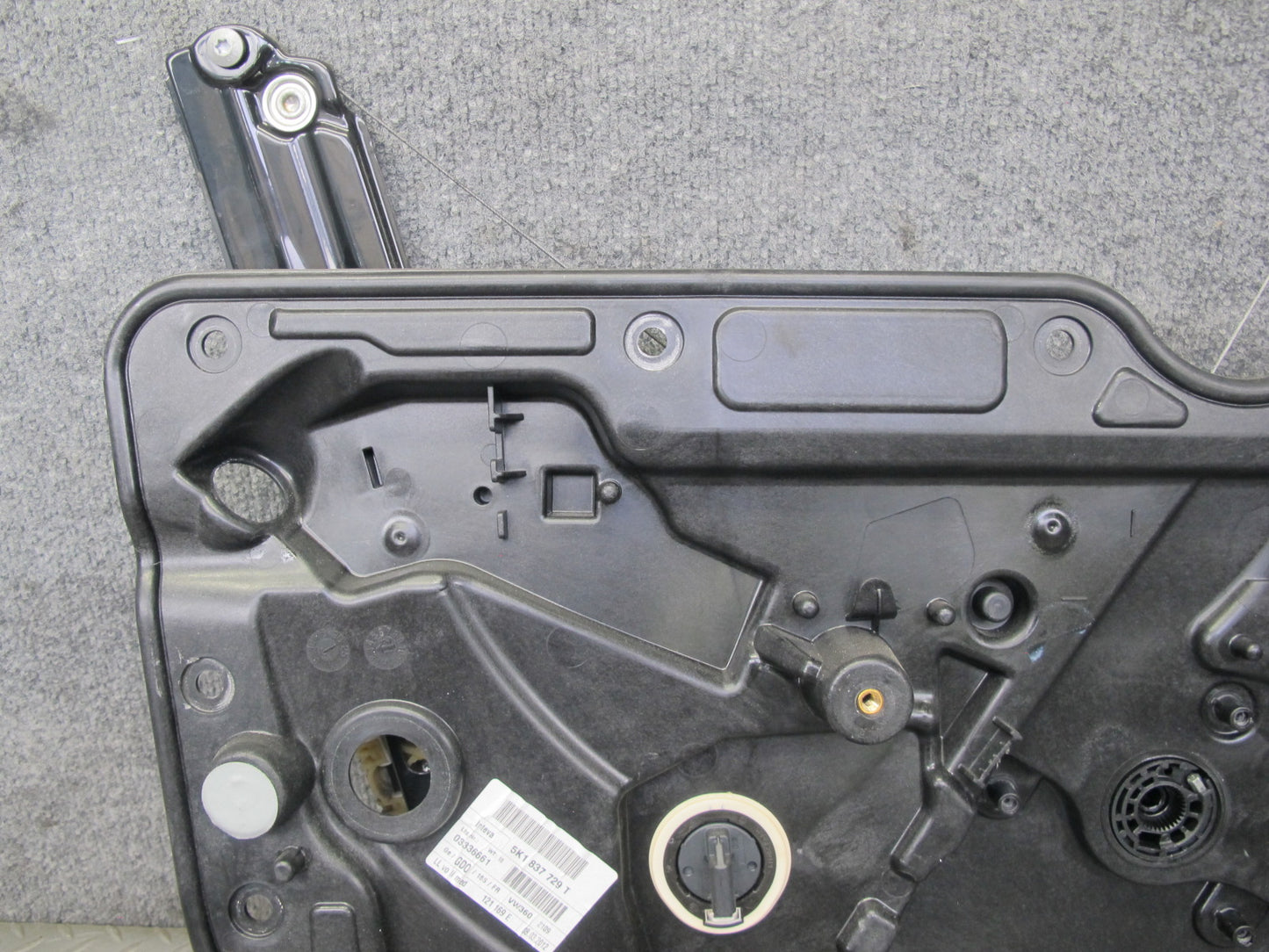 10-13 VW Golf MK6 2-DR Front Left Driver Door Window Regulator w Motor OEM