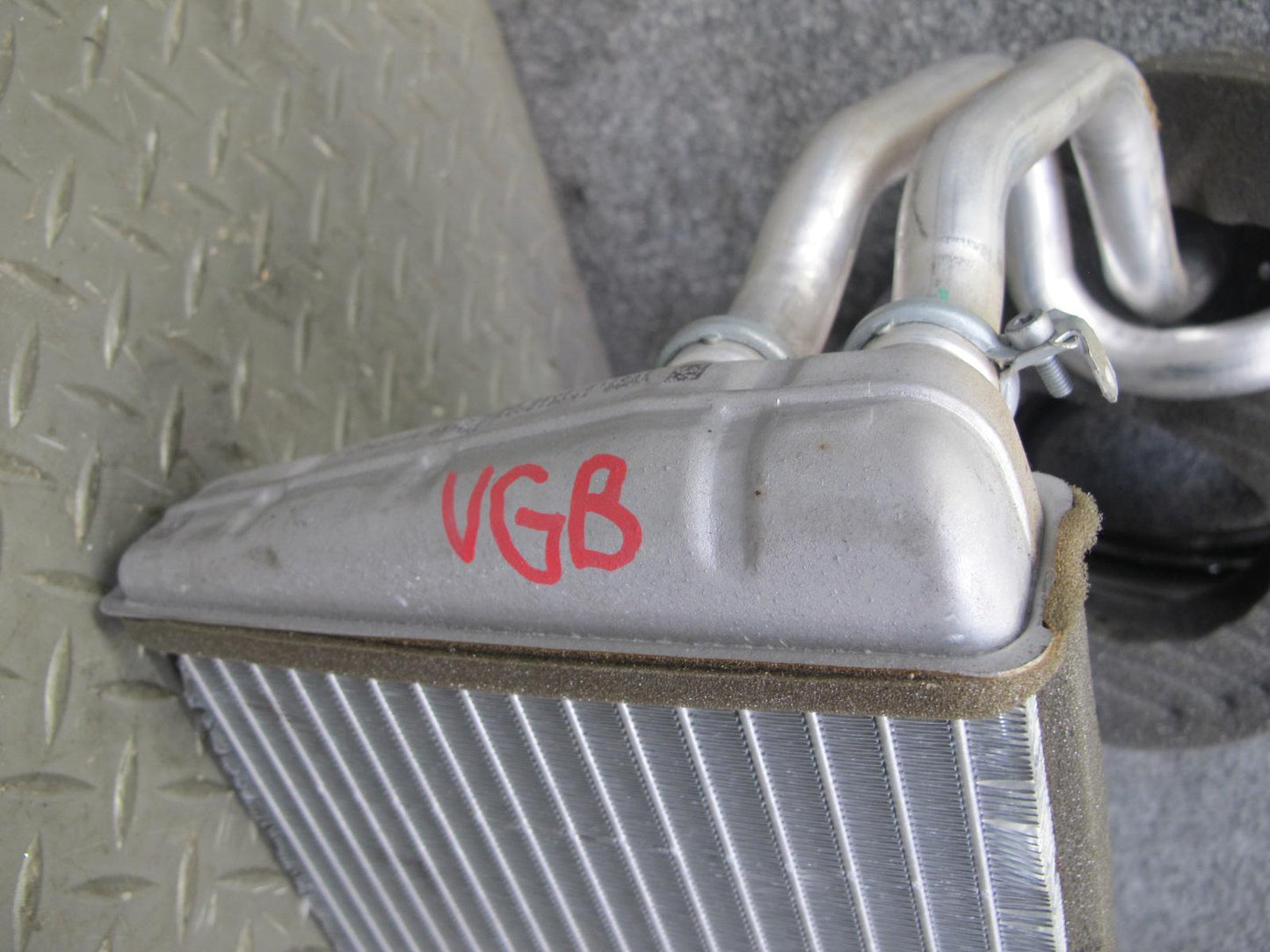 12-13 VW Golf EOS Tiguan Hvac Heater Core w Outlet Tube Pipe & Grommet OEM