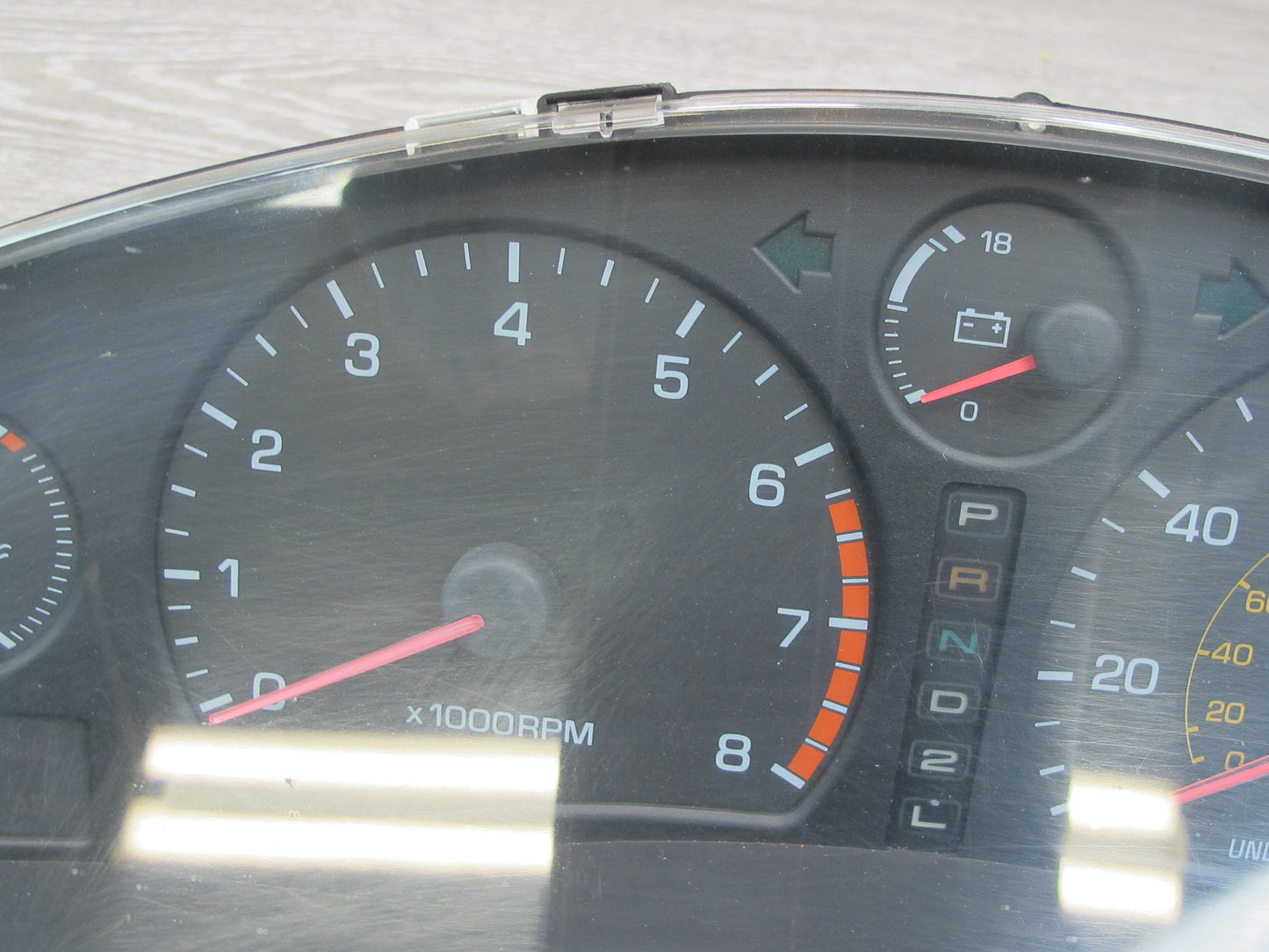 91-92 Toyota SW21L MR2 A/T NON Turbo Instrument Cluster Gauge Speedometer OEM