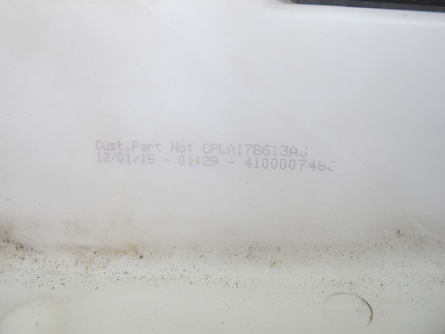 2013-2019 Land Range Rover L405 Windshield Washer Fluid Reservoir Tank w Pump