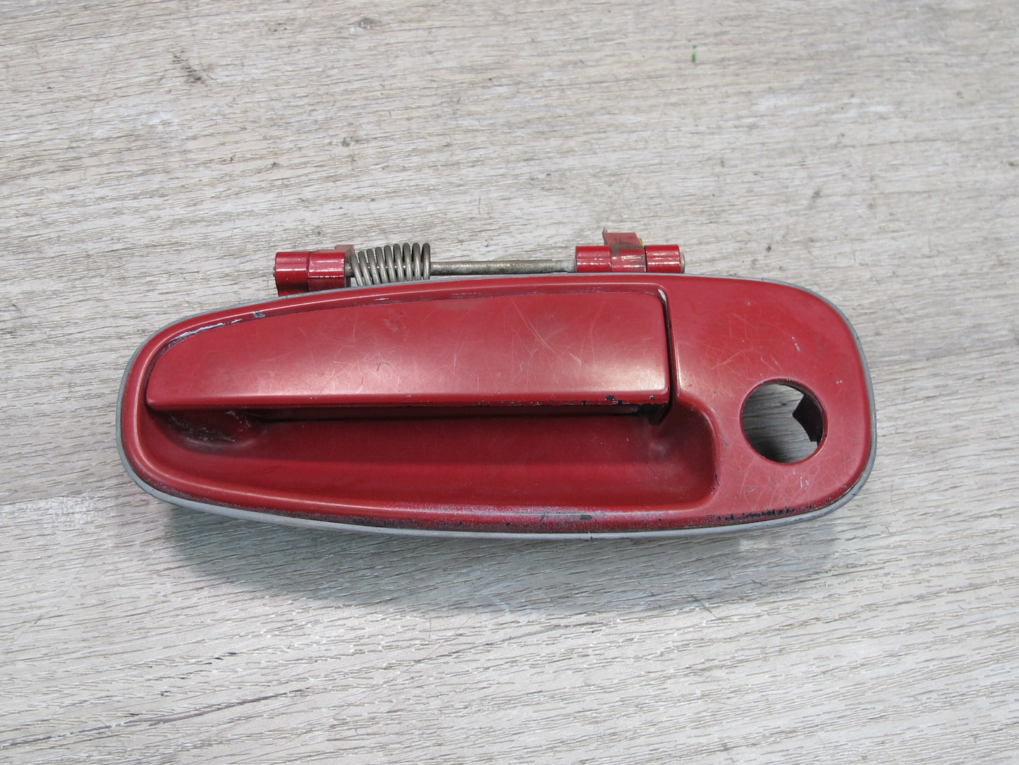 91-95 Toyota SW21L MR2 Set of 2 Left & Right Door Exterior Handle RED OEM